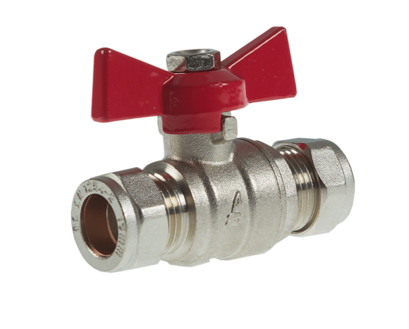 Red Butterfly Valves - WRAS