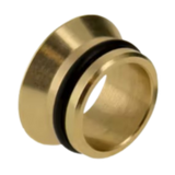 15mm Flat Faced Compression Insert