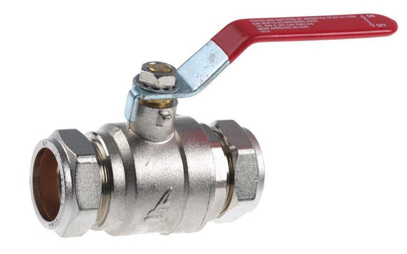 Red Lever Ball Valves